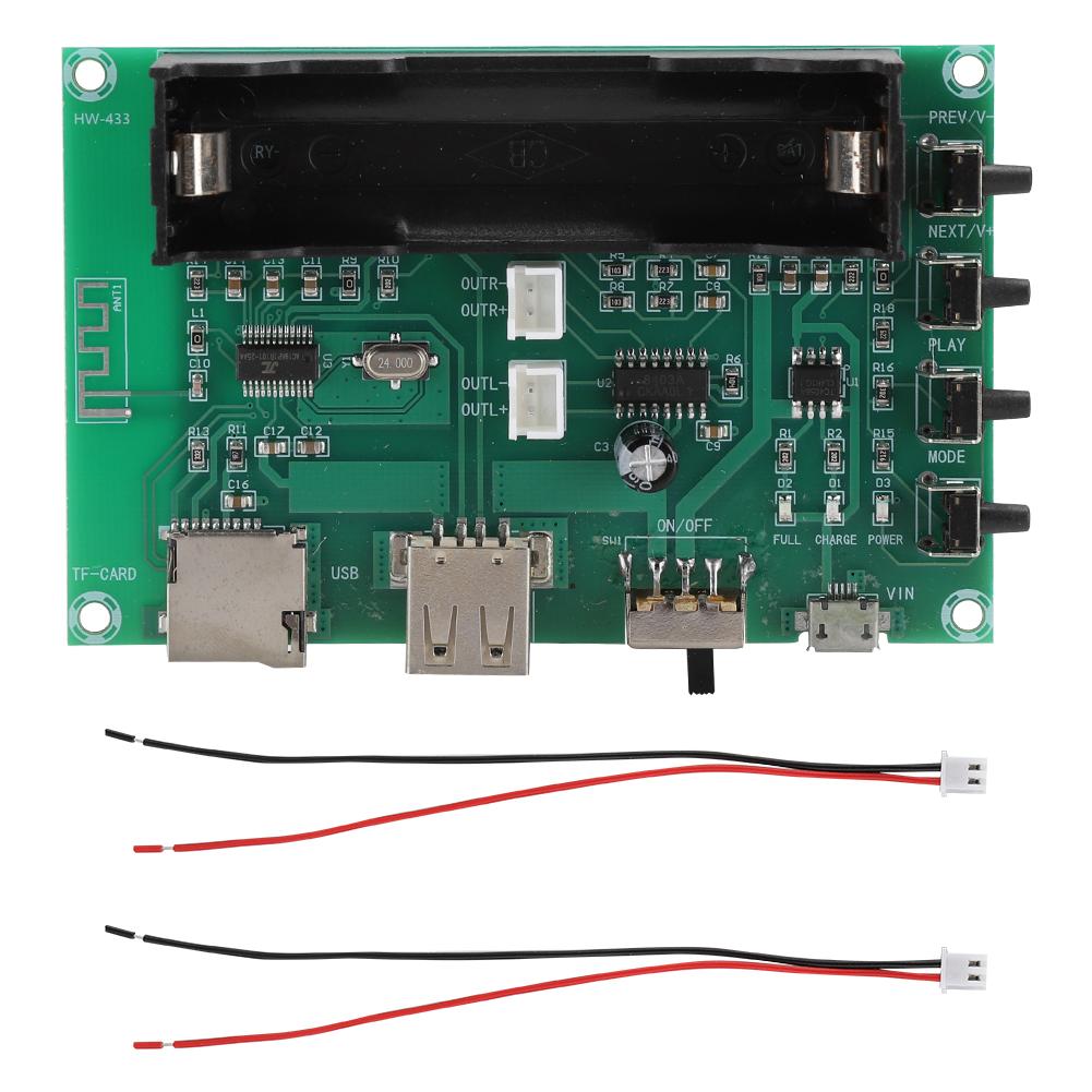 HW-433 Dual 5W Digital Bluetooth Dual Channels o Плата підсилювача потужності стерео
HW-433 Dual 5W Digital Bluetooth Dual Channels o Плата підсилювача потужності стерео