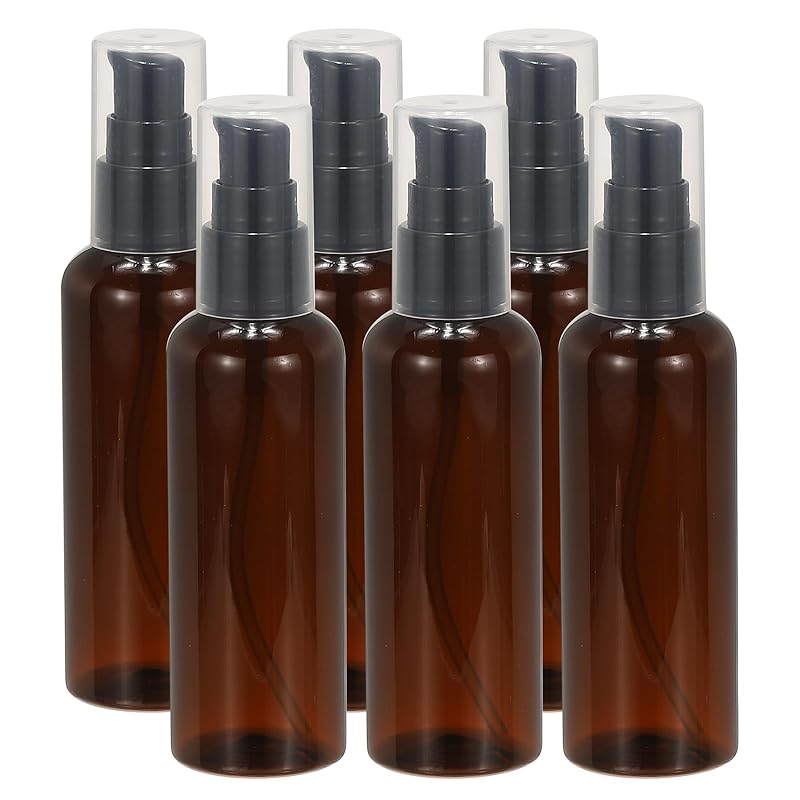 PATIKIL Travel Pump Bottles, 6 Pieces 3.4 oz (100ml) Leak Proof Refillable Empty Dispenser Containers, Bottles with Pump for Shampoo, Toiletries,
PATIKIL Travel Pump Bottles, 6 Pieces 3.4 oz (100ml) Leak Proof Refillable Empty Dispenser Containers, Bottles with Pump for Shampoo, Toiletries,
