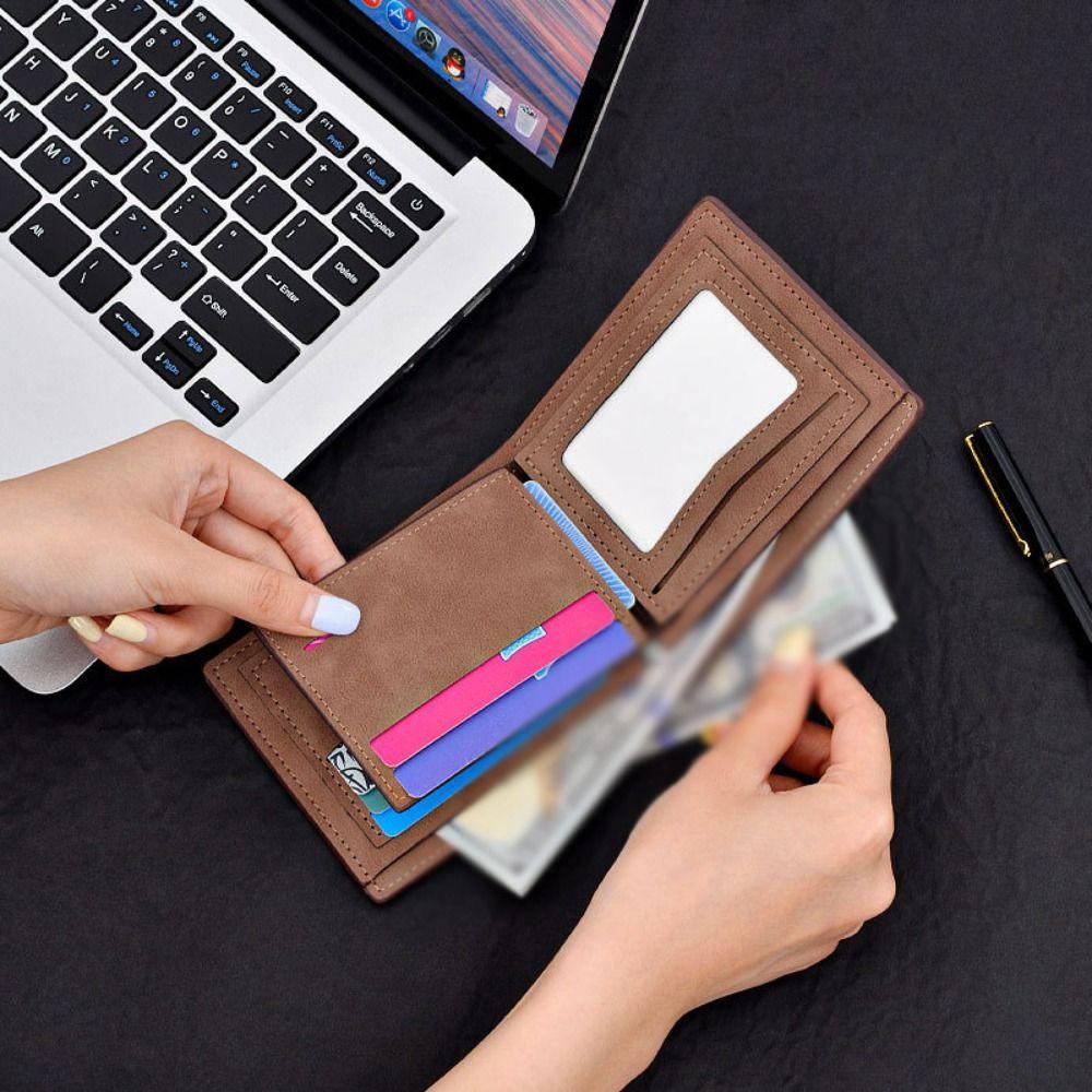 Multi-position Men s Short Wallet Korean Style Leather Coin Pocket Matter PU Card Bag Outdoor чёрный
Multi-position Men s Short Wallet Korean Style Leather Coin Pocket Matter PU Card Bag Outdoor чёрный