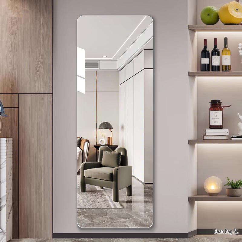 Frameless Wall-Mounted Dressing Mirror for Home or Dorm 30x90cm No-Drill Wall Adhesive
Frameless Wall-Mounted Dressing Mirror for Home or Dorm 30x90cm No-Drill Wall Adhesive