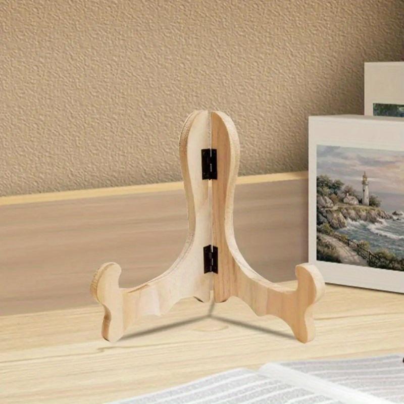 1pc Vintage Wooden Dish Display Rack Curved Design Handmade Foldable Easel Plate Tea Cake Dish Display Stand Kitchen Bar Home
1pc Vintage Wooden Dish Display Rack Curved Design Handmade Foldable Easel Plate Tea Cake Dish Display Stand Kitchen Bar Home
