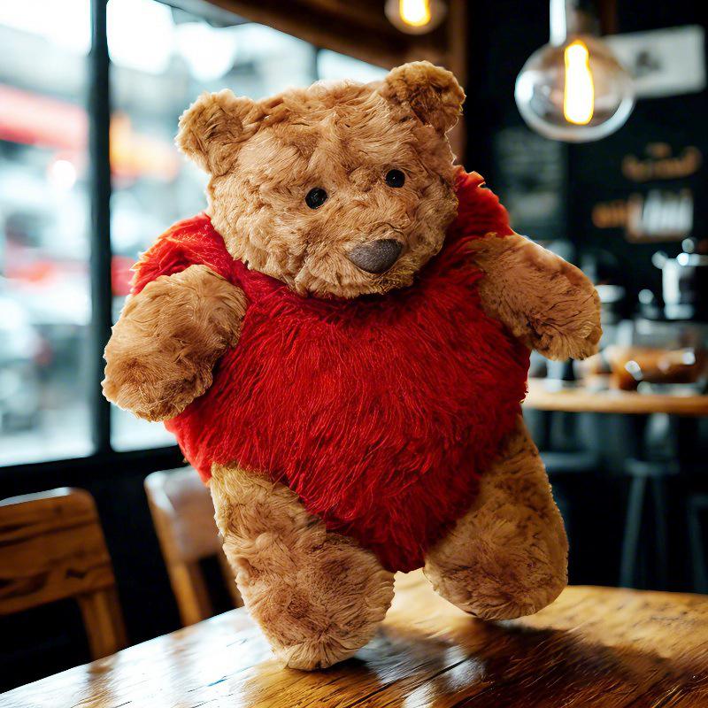 Viral Barcelona Bear Plush: Heartfelt Hug Teddy - Perfect Valentine s Gift for Couples and Her 26cm (0.27kg)
Viral Barcelona Bear Plush: Heartfelt Hug Teddy - Perfect Valentine s Gift for Couples and Her 26cm (0.27kg)