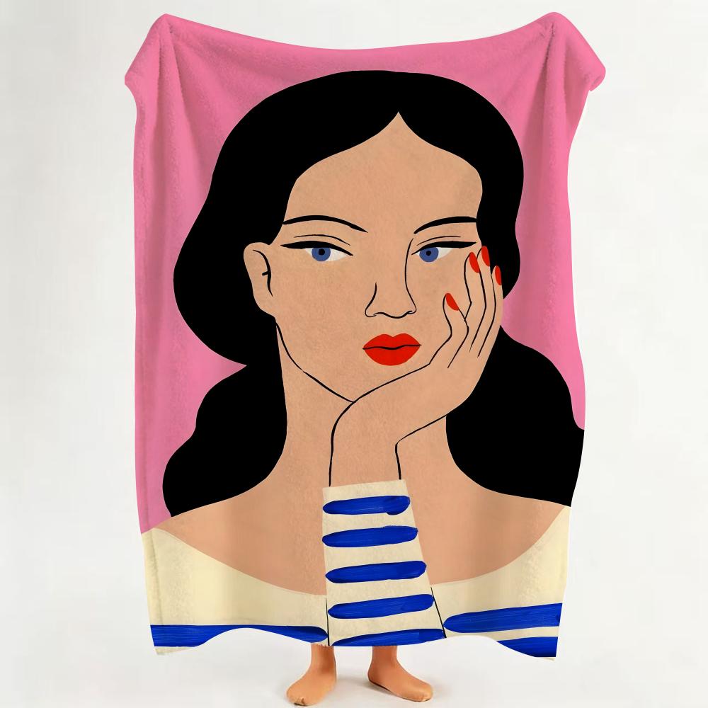 Illustrator A Agathe S Singer Throw Flannel Throw Blanket Suitable for Sofa Living Room Bedroom 75cmx90cm
Illustrator A Agathe S Singer Throw Flannel Throw Blanket Suitable for Sofa Living Room Bedroom 75cmx90cm