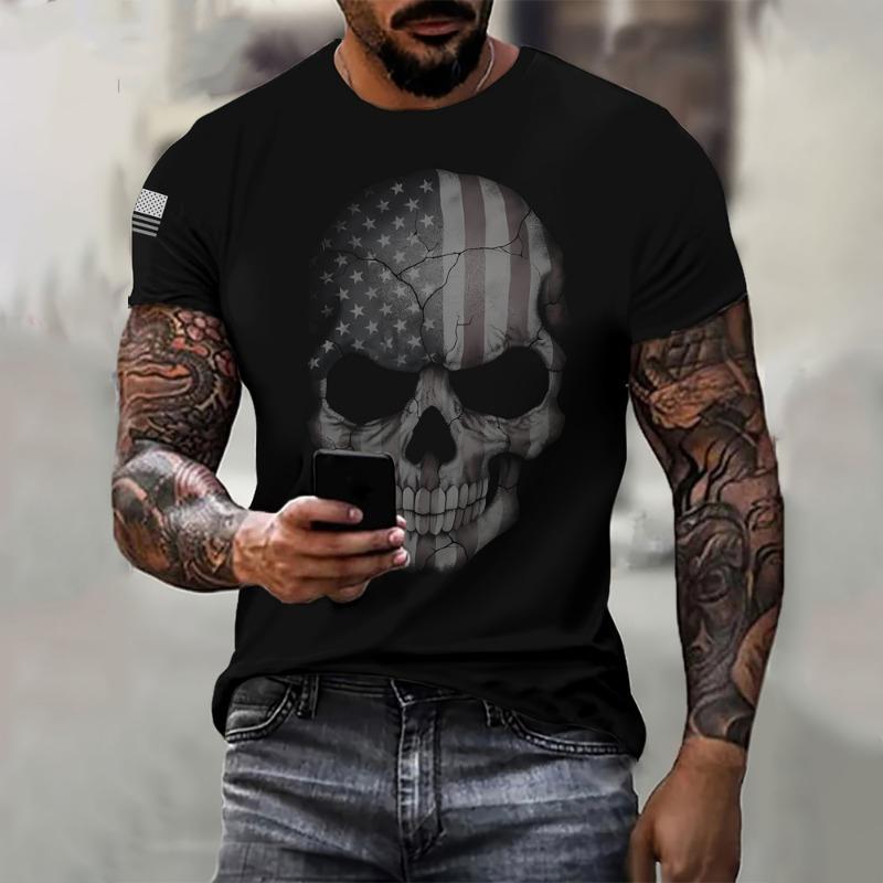 Men s 3D Printed T-Shirt Fashion Punk Style O-Neck Short-Sleeved Tops Skull Pattern Men s T-Shirt Oversized Tee Men s Clothing XXS
Men s 3D Printed T-Shirt Fashion Punk Style O-Neck Short-Sleeved Tops Skull Pattern Men s T-Shirt Oversized Tee Men s Clothing XXS