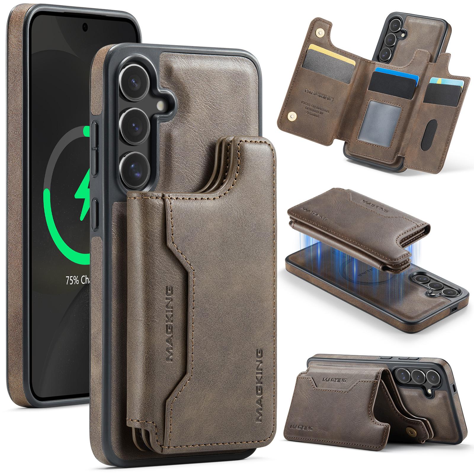 MAGKING K3 Series For Samsung Galaxy S24+ Magnetic Case Wallet PC + TPU + PU Phone Cover C
MAGKING K3 Series For Samsung Galaxy S24+ Magnetic Case Wallet PC + TPU + PU Phone Cover C
