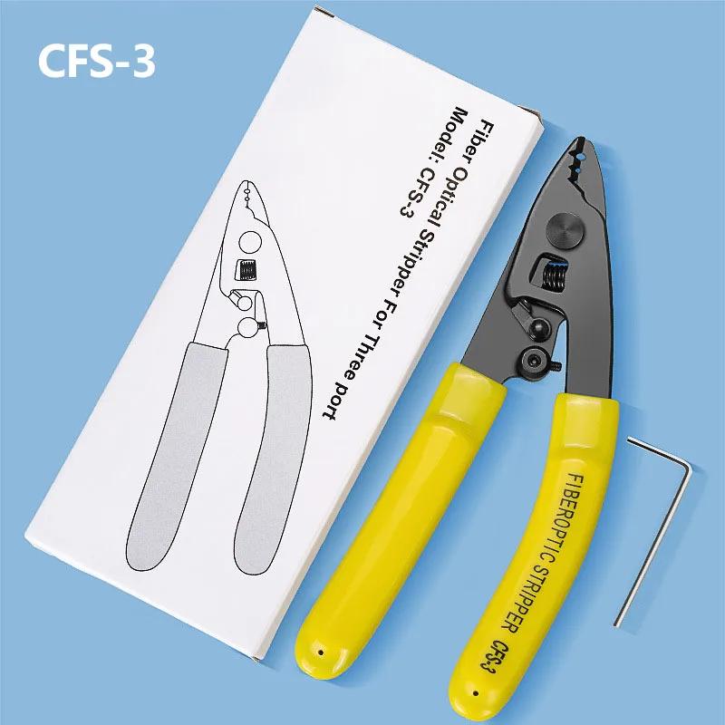 CFS-2 CFS-3 Двухпортовый Трехпортовый Стриппер для Оптического Волокна Плоскогубцы Инструменты для Снятия Изоляции Кожи Кабеля Провода Ручные Инструменты Для Электрика
CFS-2 CFS-3 Двухпортовый Трехпортовый Стриппер для Оптического Волокна Плоскогубцы Инструменты для Снятия Изоляции Кожи Кабеля Провода Ручные Инструменты Для Электрика