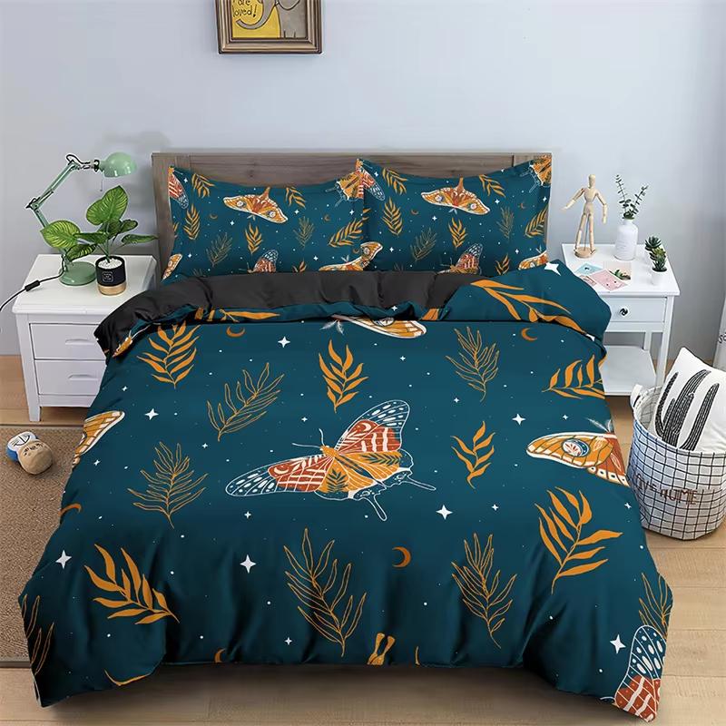 Butterfly Bedding Set Full King Size Hippie Boho Moth Duvet Cover Microfiber Animal Botanical Psychedelic Starry Sky Quilt Cover EU Single(135x200cm)
Butterfly Bedding Set Full King Size Hippie Boho Moth Duvet Cover Microfiber Animal Botanical Psychedelic Starry Sky Quilt Cover EU Single(135x200cm)