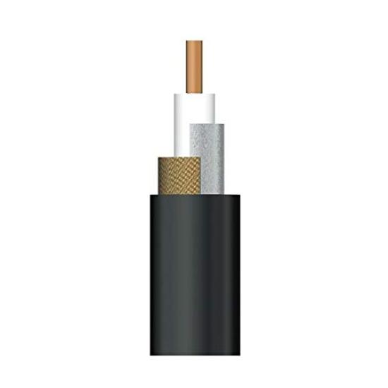 DX Antenna Coaxial Cable 100m Broadcast Compatible 5C Black 100m roll 1 box S5CFBS100 4K/8K (3224MHz) чорний 
DX Antenna Coaxial Cable 100m Broadcast Compatible 5C Black 100m roll 1 box S5CFBS100 4K/8K (3224MHz) чорний