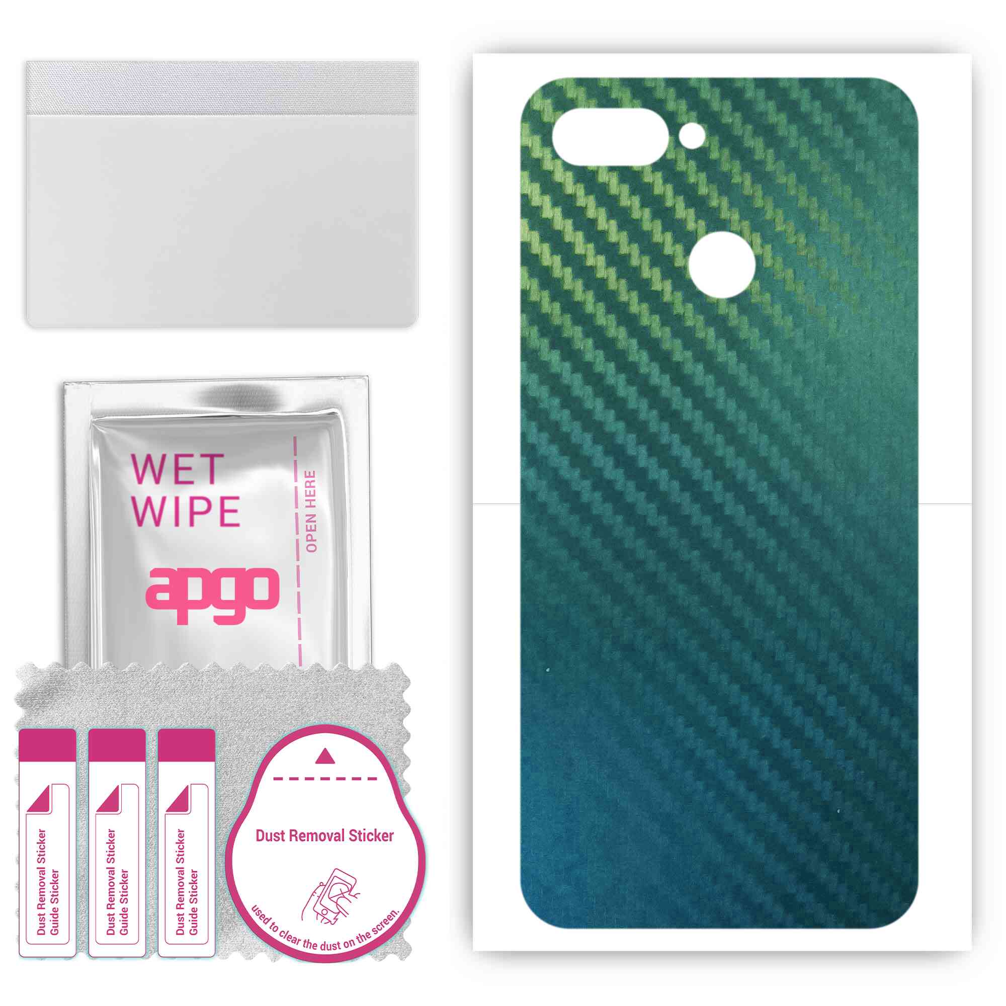 apgo Protective Skin Sticker for the back compatible with Oppo A11k, Wrap Film, Foil, Vinyl - Pattern Carbon Chameleon CAKA1
apgo Protective Skin Sticker for the back compatible with Oppo A11k, Wrap Film, Foil, Vinyl - Pattern Carbon Chameleon CAKA1