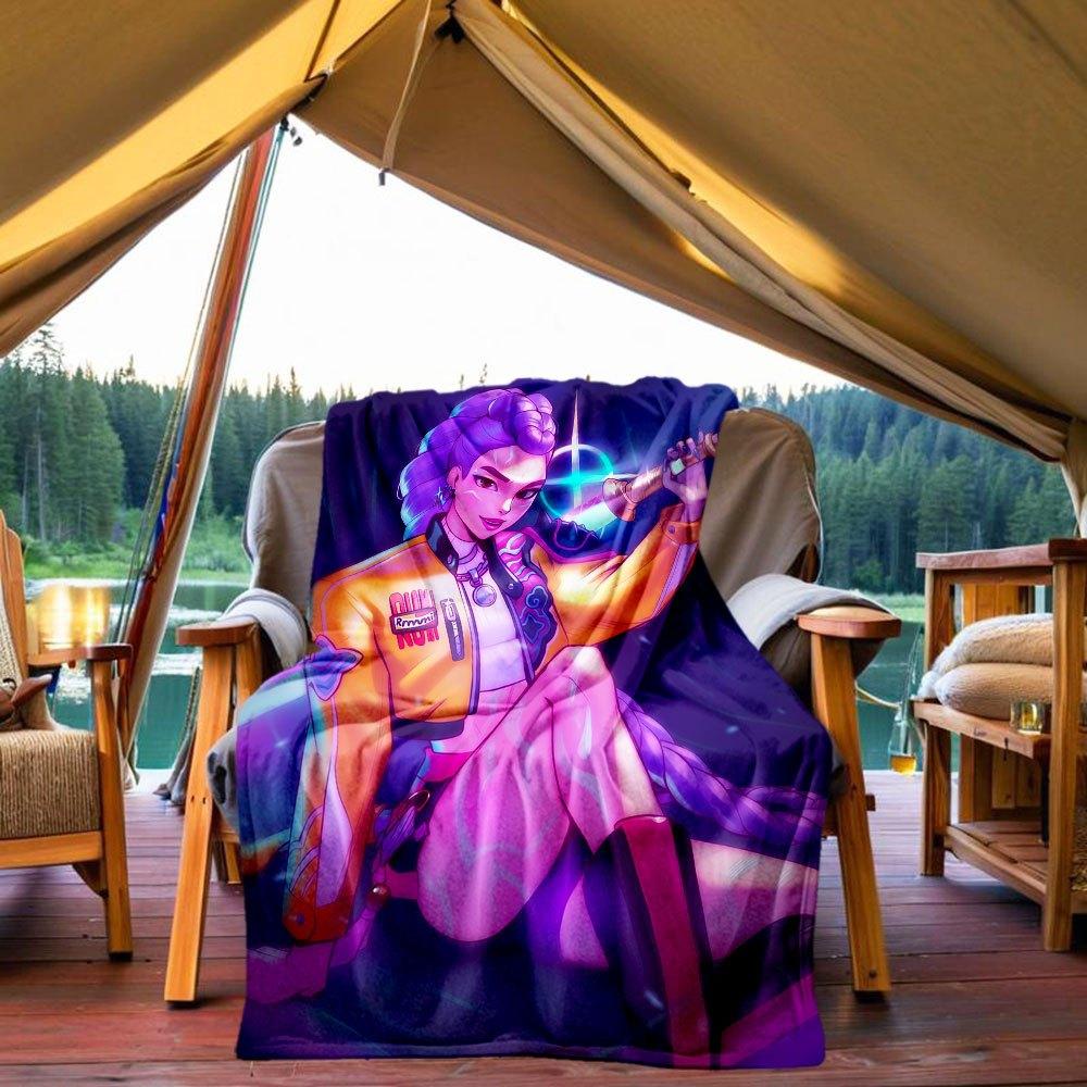 Neon Dreams: Futuristic Jacket with Embroidered Symbols Blanket Lightweight Flannel Throw Blanket for Sofa, Bed, Travel, Camping, Livingroo 130x150cm
Neon Dreams: Futuristic Jacket with Embroidered Symbols Blanket Lightweight Flannel Throw Blanket for Sofa, Bed, Travel, Camping, Livingroo 130x150cm
