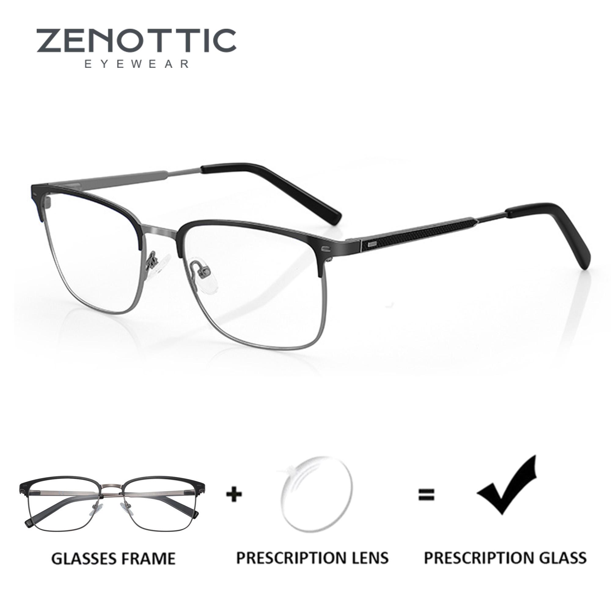 ZENOTTIC Square Prescription Glasses Men Fashion Myopia Progressive Eyeglasses Women Anti Blue Ray/Photochromic Optical Glasses Single Version&1.56&None
ZENOTTIC Square Prescription Glasses Men Fashion Myopia Progressive Eyeglasses Women Anti Blue Ray/Photochromic Optical Glasses Single Version&1.56&None