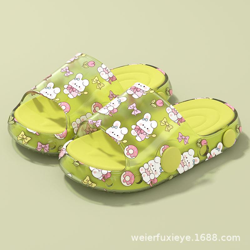 Children s summer cartoon cute slippers for boys and girls, non-slip soft-soled baby outdoor jelly sandals 24-25Code【Inner Length1
Children s summer cartoon cute slippers for boys and girls, non-slip soft-soled baby outdoor jelly sandals 24-25Code【Inner Length1