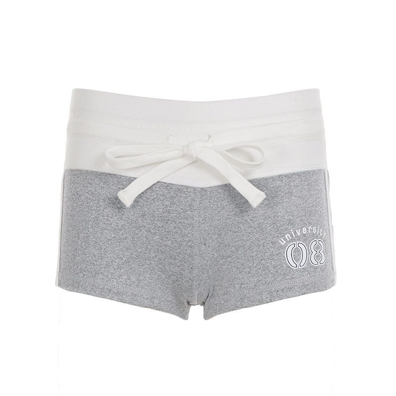 Hot Girl Drawstring Bow Tie Sports Shorts 2026 Spring/Summer Digital Print Color-Blocking Hip-Hugging Leggings for Women Gray S
Hot Girl Drawstring Bow Tie Sports Shorts 2026 Spring/Summer Digital Print Color-Blocking Hip-Hugging Leggings for Women Gray S
