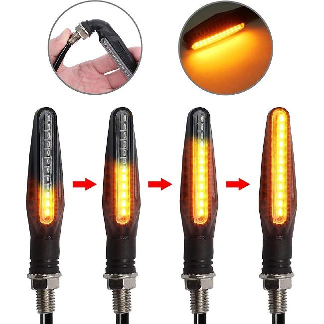 2/4 шт. светодиодные указатели поворота для мотоцикла, 12 SMD, хвостовая мигалка с проточной водой, IP68, гибкая мигалка для мотоцикла
2/4 шт. светодиодные указатели поворота для мотоцикла, 12 SMD, хвостовая мигалка с проточной водой, IP68, гибкая мигалка для мотоцикла