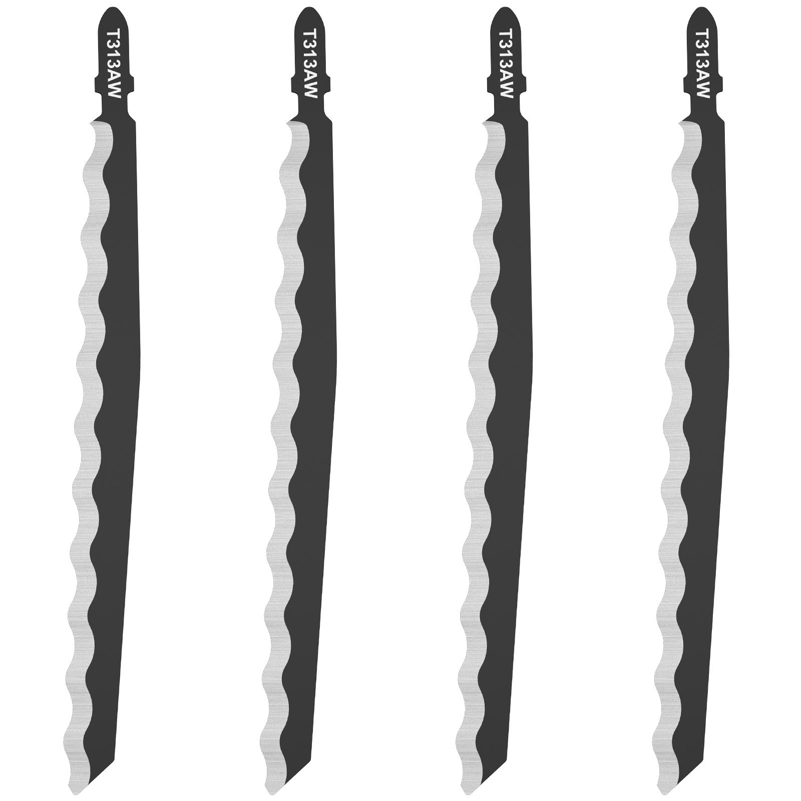 4 Pcs Universal Saw Blade 152 mm Serrated Corrugation Carbon Steel U Shape Saw Blade for Cutting Wood Soft Materials and Leather
4 Pcs Universal Saw Blade 152 mm Serrated Corrugation Carbon Steel U Shape Saw Blade for Cutting Wood Soft Materials and Leather