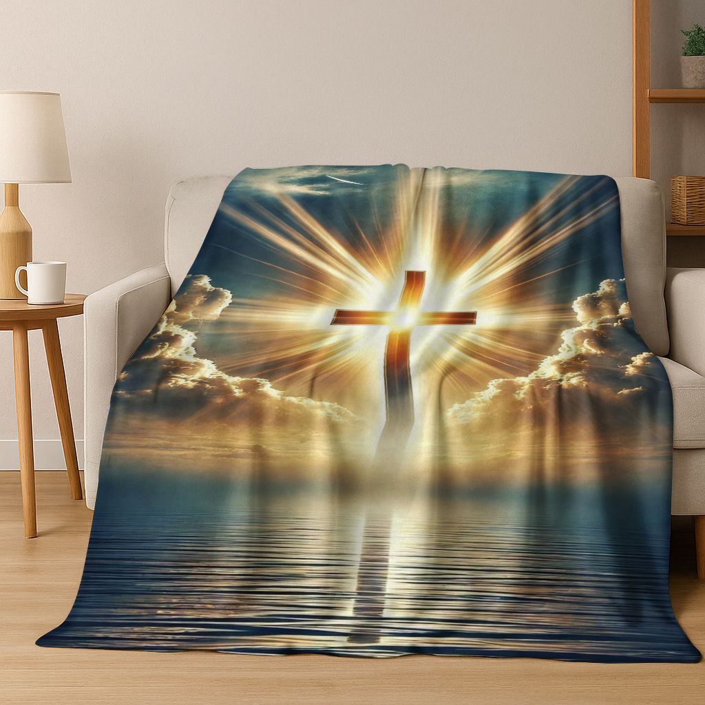 New Belief Cross Holy Bible Pray Jesus Flannel Blanket,Cozy Soft Throw Blanket for Home Bedroom Bed Sofa Picnic Cover Kids Gift 75x90cm
New Belief Cross Holy Bible Pray Jesus Flannel Blanket,Cozy Soft Throw Blanket for Home Bedroom Bed Sofa Picnic Cover Kids Gift 75x90cm