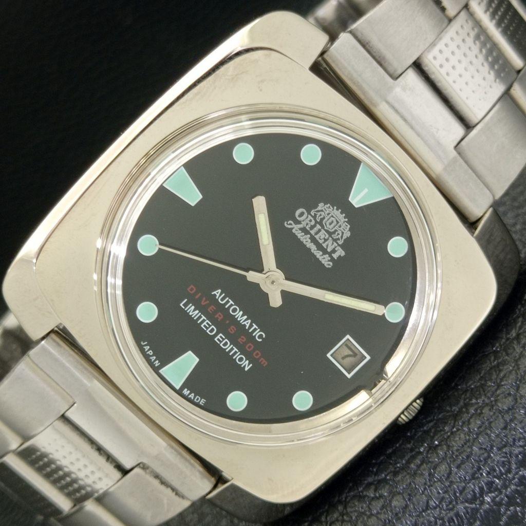 USED VINTAGE ORIENT AUTOMATIC 46943 JAPAN MENS BLACK COLOR DIAL WATCH a436572-2 R123a-a436572
USED VINTAGE ORIENT AUTOMATIC 46943 JAPAN MENS BLACK COLOR DIAL WATCH a436572-2 R123a-a436572