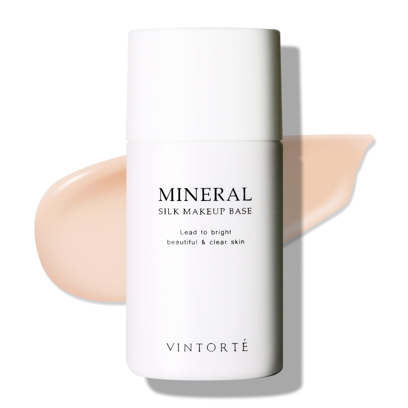 VINTORTE Минеральная шелковистая основа для макияжа сияющая основа, крем. #01 v-mmb2-1