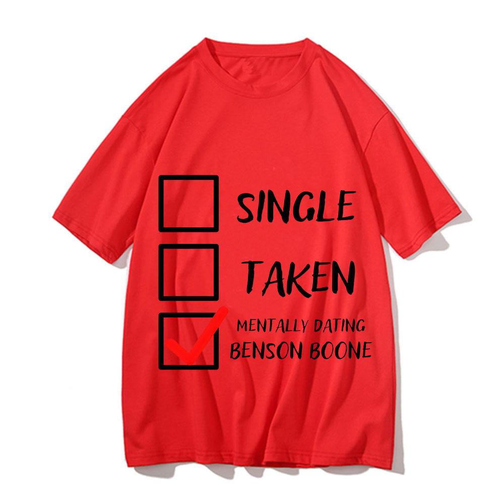 Single Taken Benson Boone T-shirt Hip Hop Manga Comic Tshirt Cotton Short Sleeve Casual Tee-shirt Print T Shirt 3XL
Single Taken Benson Boone T-shirt Hip Hop Manga Comic Tshirt Cotton Short Sleeve Casual Tee-shirt Print T Shirt 3XL