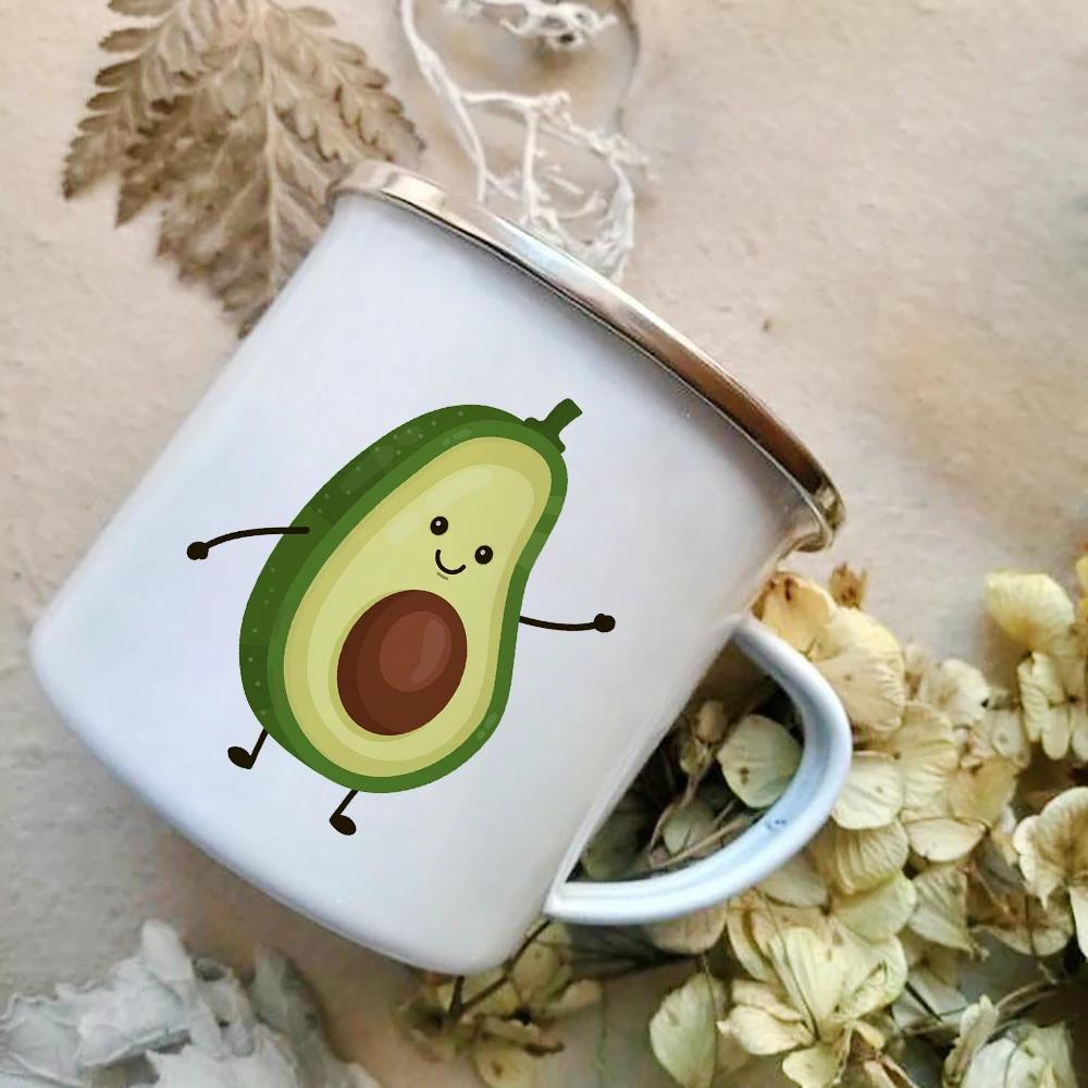 Cartoon Avocado Print Enamel Coffee Mugs Creative Simple Party Wine Beer Drink Juice Cola Cups With Handle Milk Mug Best Gifts 360ML
Cartoon Avocado Print Enamel Coffee Mugs Creative Simple Party Wine Beer Drink Juice Cola Cups With Handle Milk Mug Best Gifts 360ML
