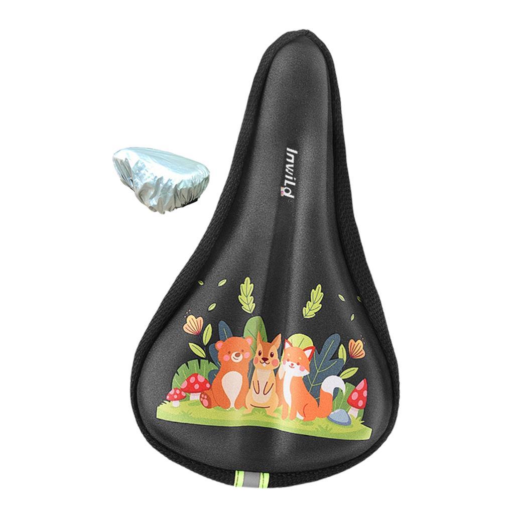 Kids Bicycle Seat Cushion Silicone Memory Foam Thickened Breathable Cycling Accessories Small Soft Bicycle Seat Protective Cover
Kids Bicycle Seat Cushion Silicone Memory Foam Thickened Breathable Cycling Accessories Small Soft Bicycle Seat Protective Cover