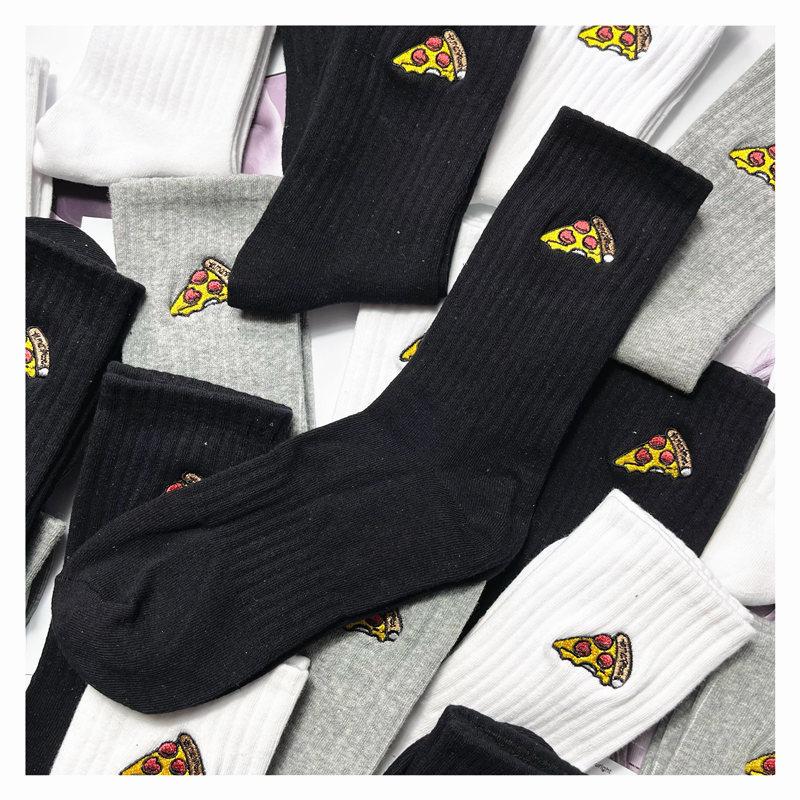 Japanese Version Of Trendy Brand Cartoon Pizza Burger Embroidered Socks Retro Outer Wear Sports Mid-Tube Cotton Socks One size fits all чорний
Japanese Version Of Trendy Brand Cartoon Pizza Burger Embroidered Socks Retro Outer Wear Sports Mid-Tube Cotton Socks One size fits all чорний