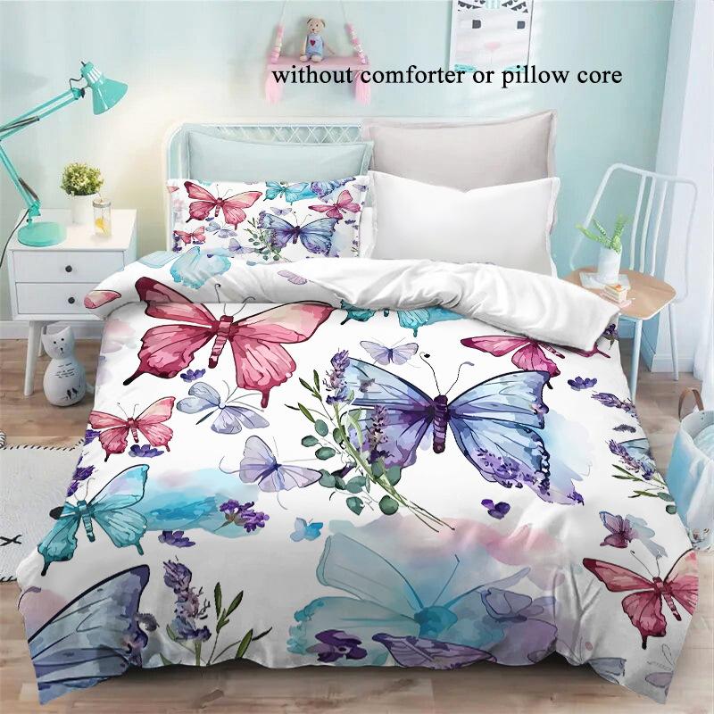 Butterfly Digital Printing Skin-Friendly Grinding Three-Piece Quilt Cover Simple Student Dormitory Quilt Cover Nordic 135 * 200cm 50 * 80cm * 1 two-piece set
Butterfly Digital Printing Skin-Friendly Grinding Three-Piece Quilt Cover Simple Student Dormitory Quilt Cover Nordic 135 * 200cm 50 * 80cm * 1 two-piece set