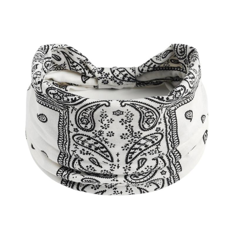 New Bohemian Style Elastic Hair Bands Sweat Absorption Yoga Motion Women Headwear Print Vintage Unisex Scrunchies Yoga Headband білий
New Bohemian Style Elastic Hair Bands Sweat Absorption Yoga Motion Women Headwear Print Vintage Unisex Scrunchies Yoga Headband білий