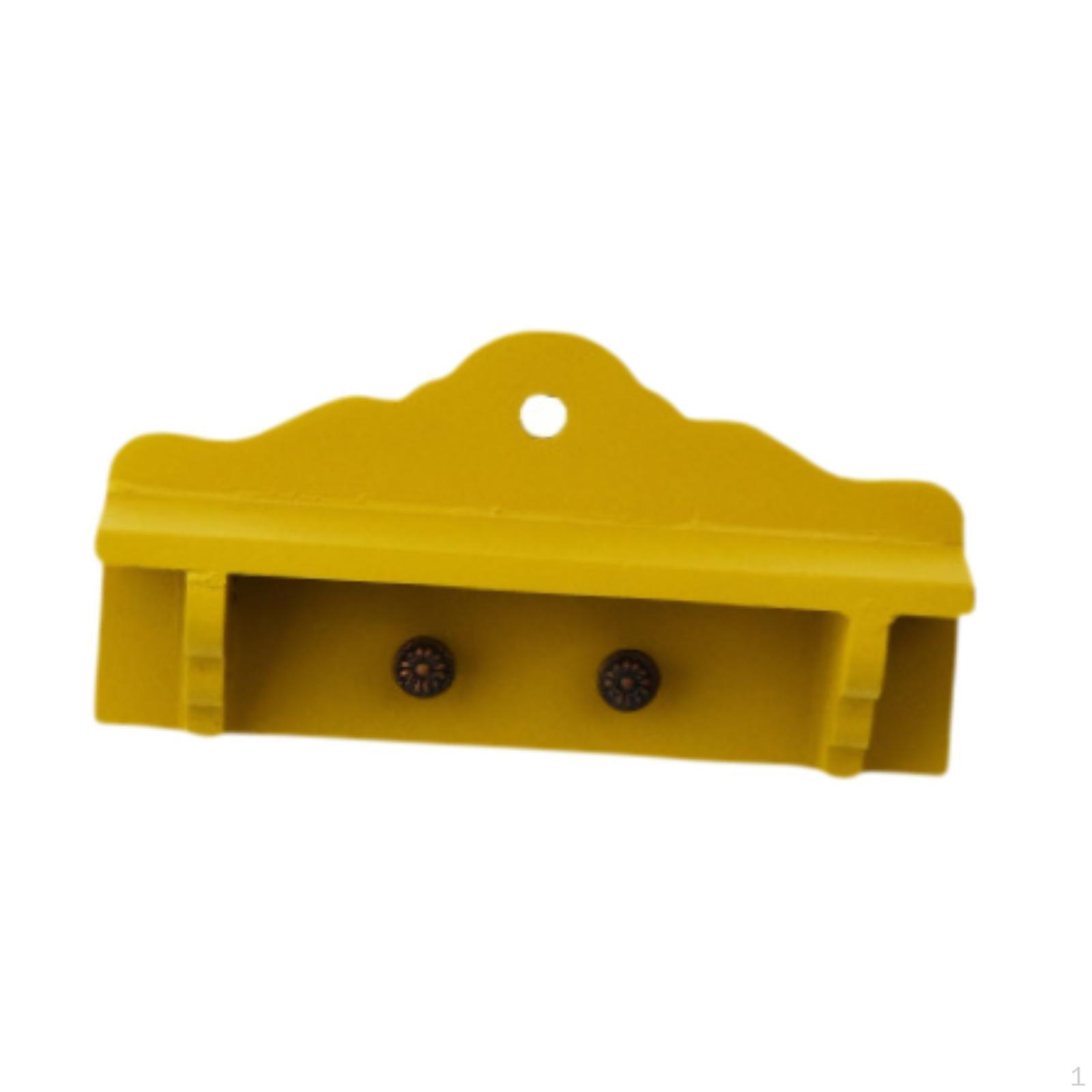 Кукольный домик шляпа и вешалка для одежды миниатюрная мебель для украшения ванной комнаты жёлтый
Кукольный домик шляпа и вешалка для одежды миниатюрная мебель для украшения ванной комнаты жёлтый