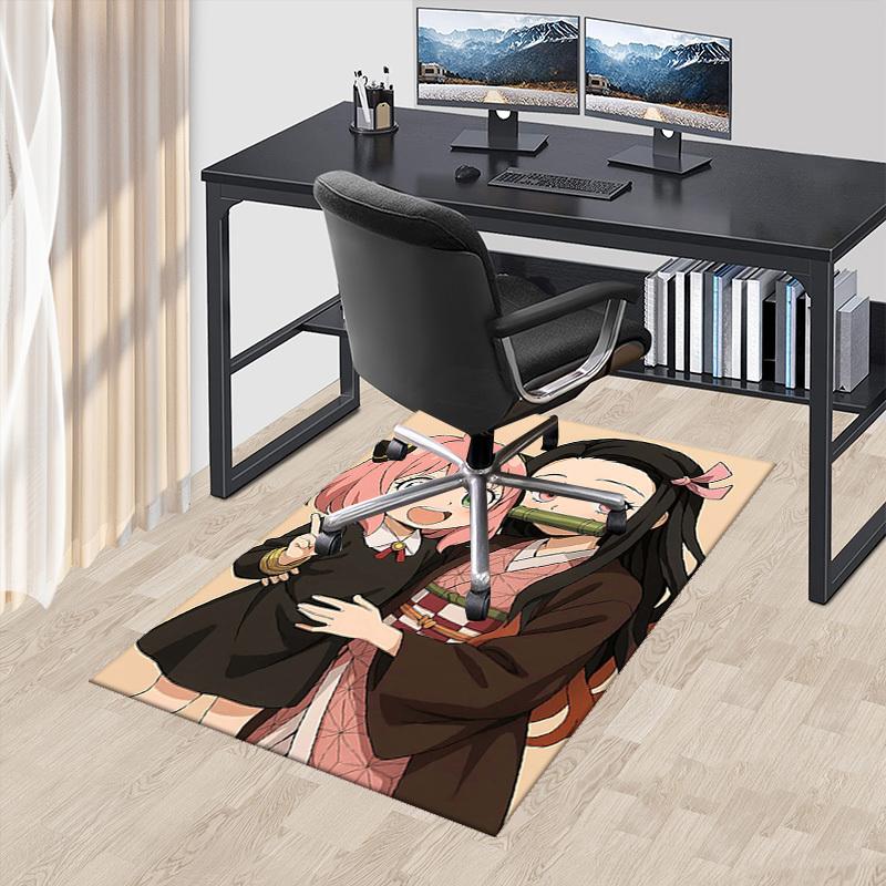 1pc Demon Slayer Nezuko Kimetsu no Yaiba Anime Cartoon Design Office Chair Mat Non-Slip Carpet for Home Decor Living Room Bedroom Game Room Dormitory 60cm by 90cm
1pc Demon Slayer Nezuko Kimetsu no Yaiba Anime Cartoon Design Office Chair Mat Non-Slip Carpet for Home Decor Living Room Bedroom Game Room Dormitory 60cm by 90cm