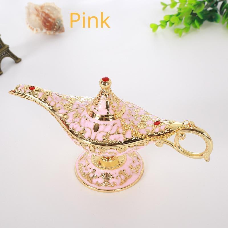 Лампа Традиционная Сказочная Волшебная Лампа Желания Джинна Ретро Чайник Домашний Декор Аксессуары Ремесла розовый
Лампа Традиционная Сказочная Волшебная Лампа Желания Джинна Ретро Чайник Домашний Декор Аксессуары Ремесла розовый