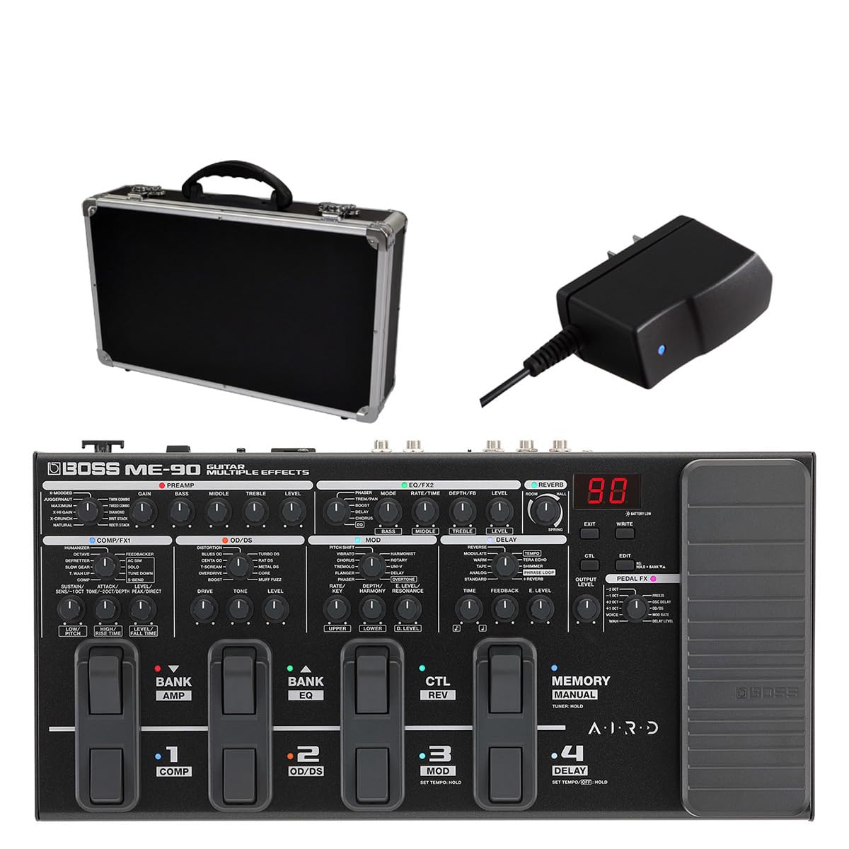 BOSS Effector Board Set Multi Effector for Electric Guitar BOSS ME-90 + PSA-100S +
BOSS Effector Board Set Multi Effector for Electric Guitar BOSS ME-90 + PSA-100S +