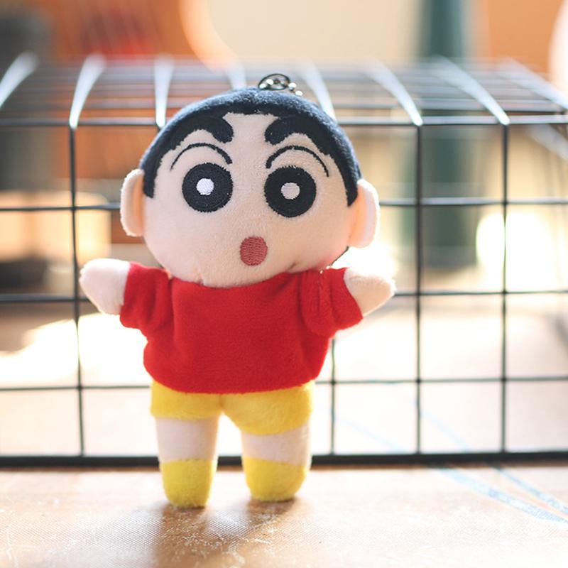 Crayon Shin-Chan Plush Toy Keychain Cartoon Cute Soft Stuffed Doll Pendant Car Key Ring Backpack Bag Decor Kid Gift
Crayon Shin-Chan Plush Toy Keychain Cartoon Cute Soft Stuffed Doll Pendant Car Key Ring Backpack Bag Decor Kid Gift