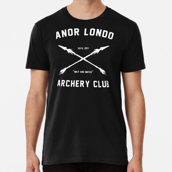 ANOR LONDO ARCHERY CLUB Premium T-Shirt S to 5XL Made in the AU/USA T-Shirt 4XL
ANOR LONDO ARCHERY CLUB Premium T-Shirt S to 5XL Made in the AU/USA T-Shirt 4XL