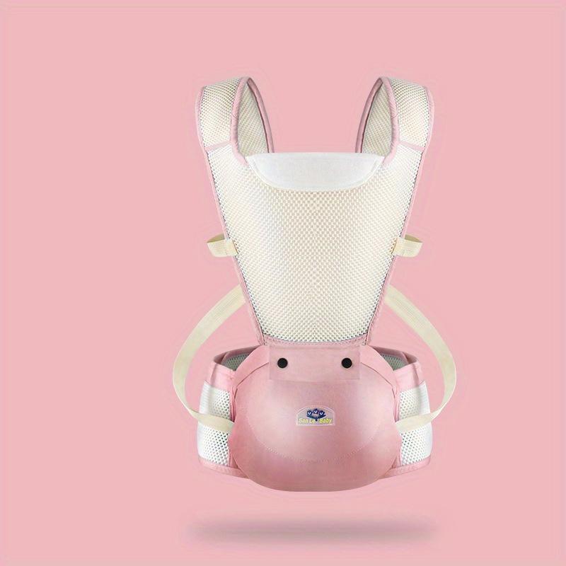 Baby Carrier Waist Stool Dual-use Newborn Ergonomic Sling Backpack Multi-functional Lightweight Hipseat Four Seasons Outdoor рожевий
Baby Carrier Waist Stool Dual-use Newborn Ergonomic Sling Backpack Multi-functional Lightweight Hipseat Four Seasons Outdoor рожевий