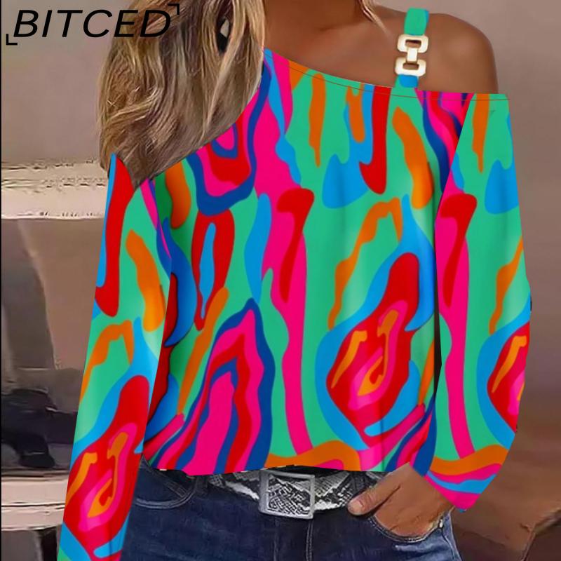 BITCED Женская рубашка с длинным рукавом, простая, с металлическими пуговицами, косым воротником, блузка
BITCED Женская рубашка с длинным рукавом, простая, с металлическими пуговицами, косым воротником, блузка