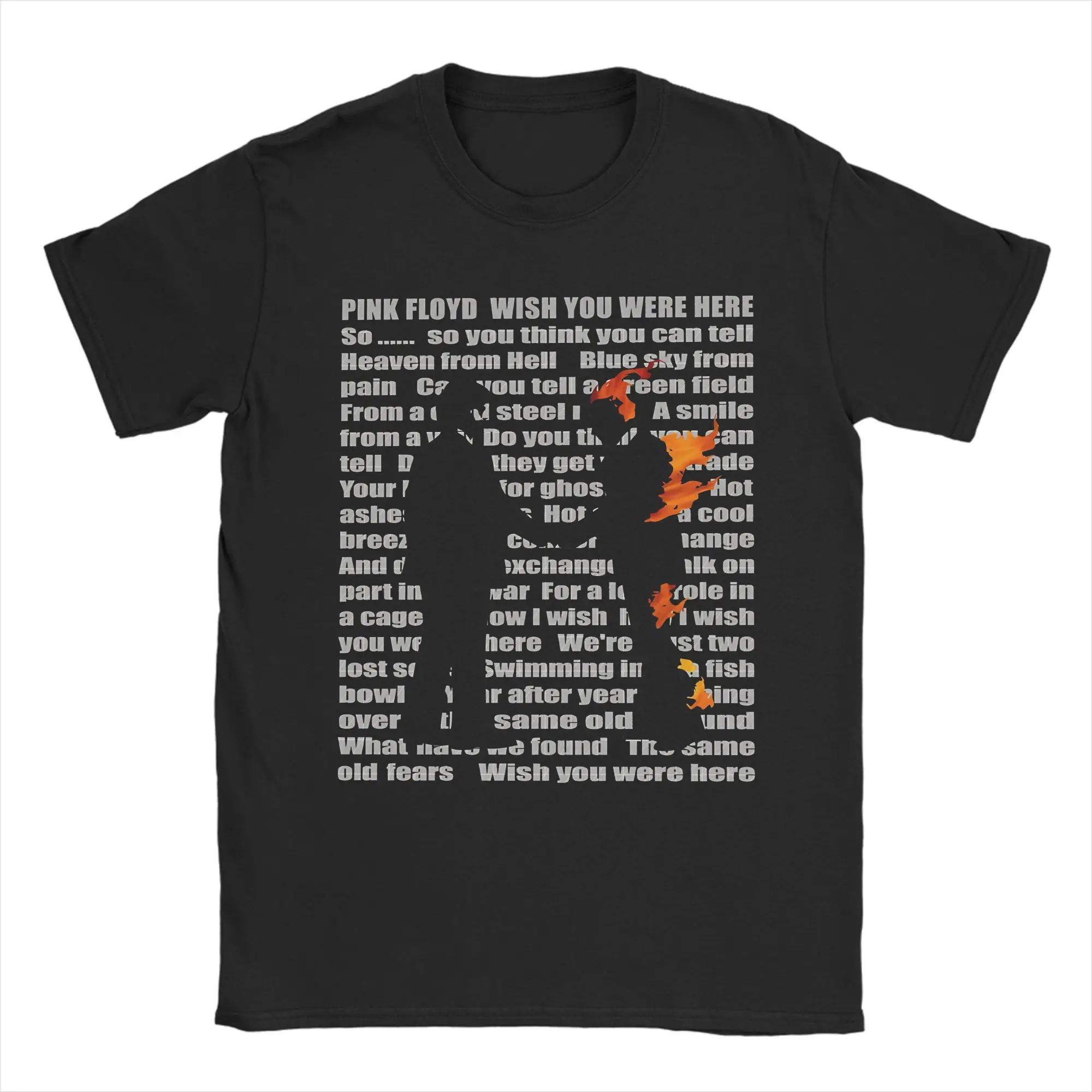 Рок-топы Pink Floyd Wish You Were Here Хлопковая футболка Повседневные свободные футболки Печать Хлопковая футболка Оверсайз Одежда Унисекс S
Рок-топы Pink Floyd Wish You Were Here Хлопковая футболка Повседневные свободные футболки Печать Хлопковая футболка Оверсайз Одежда Унисекс S