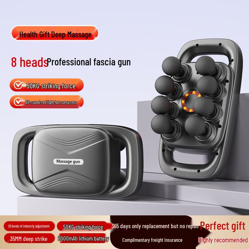 20-Head Multi-Functional Fascia Gun Muscle Massager for Deep Relaxation of Waist, Back, and Legs
20-Head Multi-Functional Fascia Gun Muscle Massager for Deep Relaxation of Waist, Back, and Legs