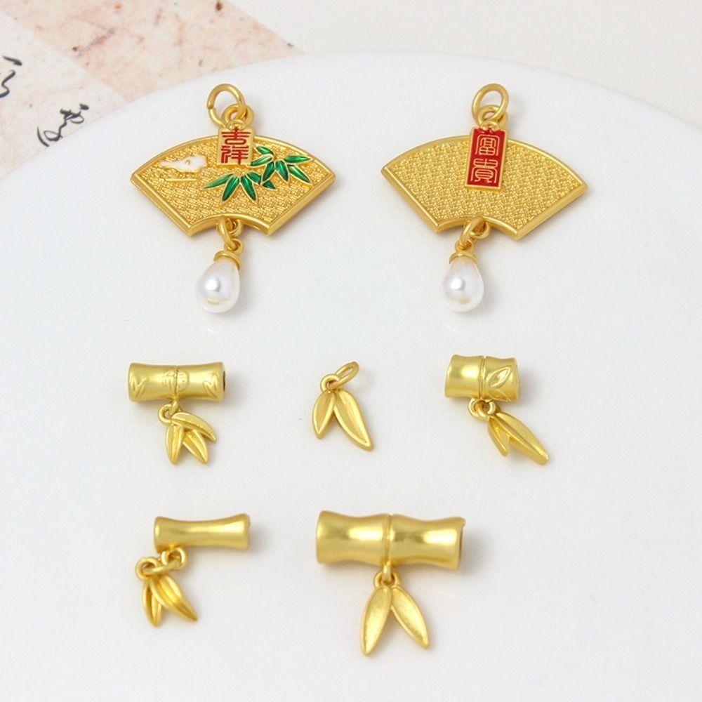 2/10Pcs DIY Jewelry Bamboo Leaf Pendant Antique Gold Bail Beads Connector Jewelry Making Supplies 2Pcs Style 3
2/10Pcs DIY Jewelry Bamboo Leaf Pendant Antique Gold Bail Beads Connector Jewelry Making Supplies 2Pcs Style 3