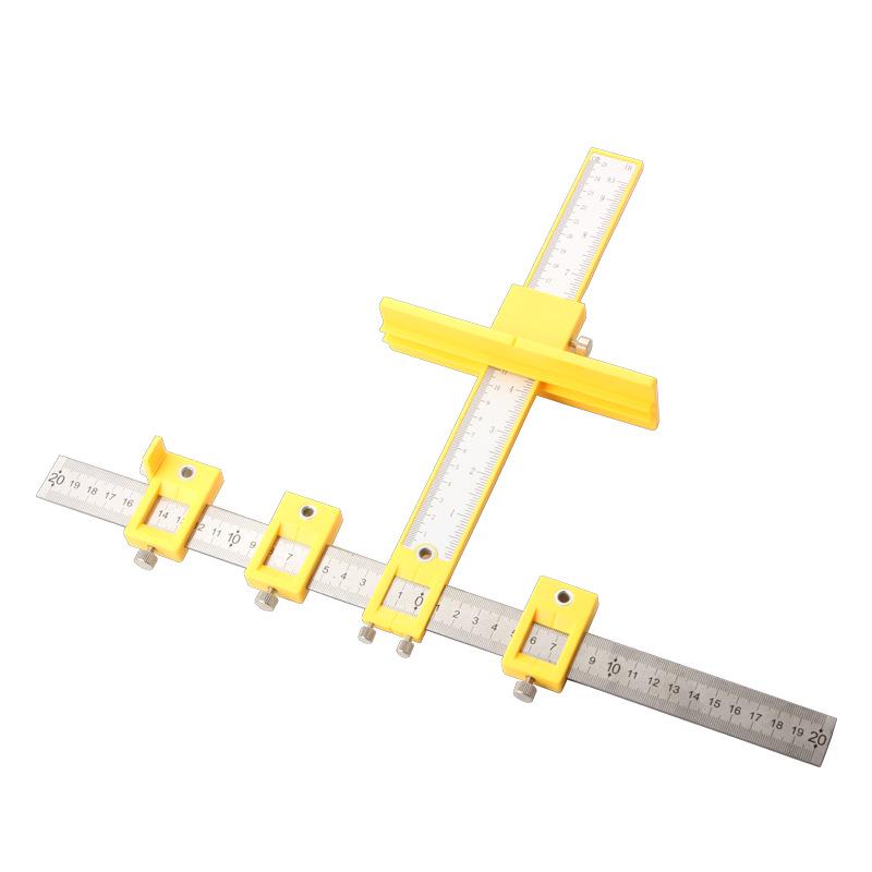 Деревообрабатывающий инструмент для разметки и сверления ручек дверцы шкафа
Деревообрабатывающий инструмент для разметки и сверления ручек дверцы шкафа