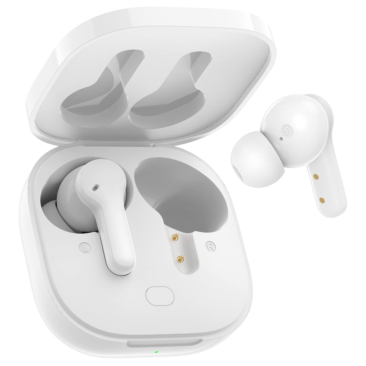 QCY T13 Wireless Bluetooth 40 Hours of Clear Compatible with Fast Automatic Separate Left and Right Easy Touch IPX5 Compact and Technical Standards білий
QCY T13 Wireless Bluetooth 40 Hours of Clear Compatible with Fast Automatic Separate Left and Right Easy Touch IPX5 Compact and Technical Standards білий