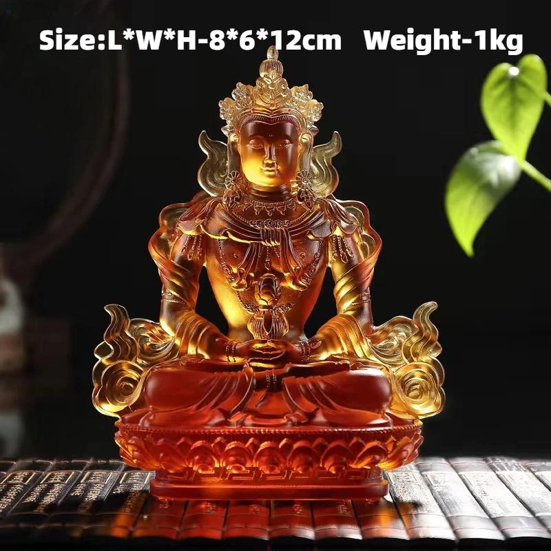 Скляна статуя Будди Фармацевт Лотос Арахіс жовтий Бог багатства Гуаньїнь Довголіття Будда Орнамент Домашній декор
Скляна статуя Будди Фармацевт Лотос Арахіс жовтий Бог багатства Гуаньїнь Довголіття Будда Орнамент Домашній декор