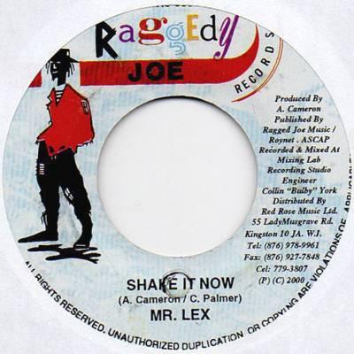 7inch Record MR. LEXX / DANNY ENGLISH - Shake It Now / Dem A Fi Later RJ053 Raggedy Joe Rec Jamaica Reggae, Ska & Dub Used
7inch Record MR. LEXX / DANNY ENGLISH - Shake It Now / Dem A Fi Later RJ053 Raggedy Joe Rec Jamaica Reggae, Ska & Dub Used
