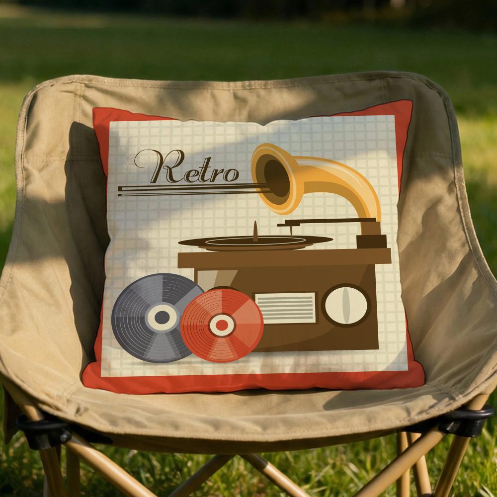 Retro Speaker Piano Rock Cushion Cover Soft Reversible Durable Pillow Cover MultiScene Use for Home Car Daily Comfort 30X30cm
Retro Speaker Piano Rock Cushion Cover Soft Reversible Durable Pillow Cover MultiScene Use for Home Car Daily Comfort 30X30cm