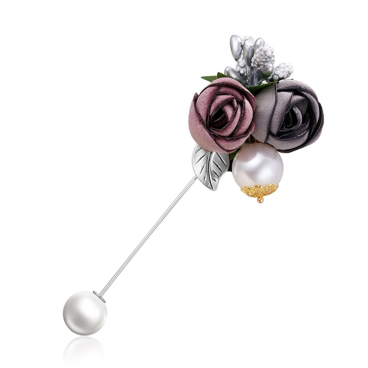 Romantic Cloth Art Fabric Rose Flower Long Needle Brooches For Women Men Double Floral Imitation Pearl Pins Suit Jewelry
Romantic Cloth Art Fabric Rose Flower Long Needle Brooches For Women Men Double Floral Imitation Pearl Pins Suit Jewelry