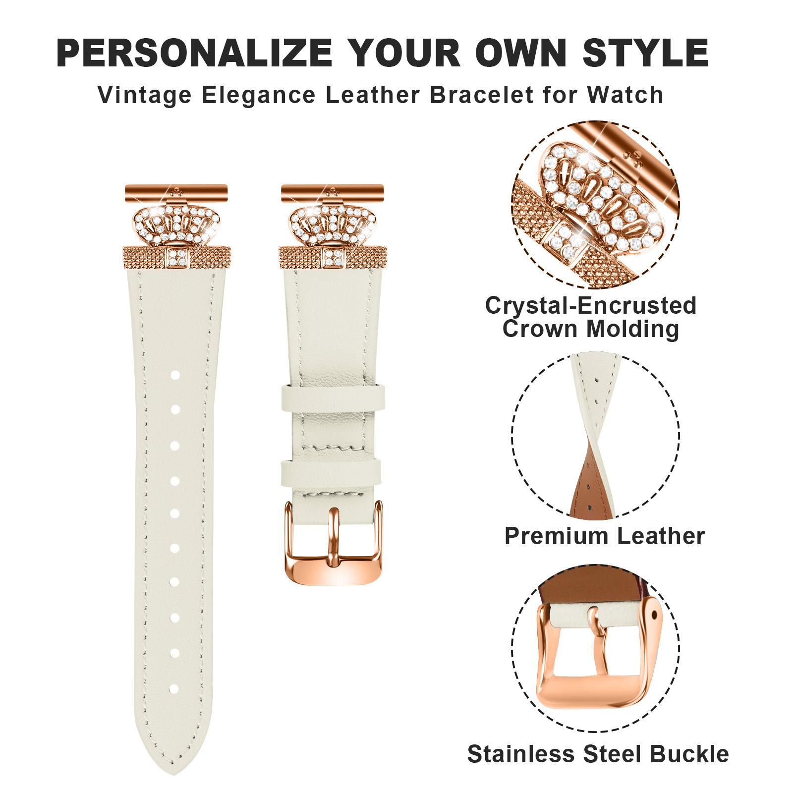For Huawei Watch 2/GT 2 42mm/GT 3 42mm Watch Band Genuine Cow Leather Wrist Strap with Rose Gold Connector Pink
For Huawei Watch 2/GT 2 42mm/GT 3 42mm Watch Band Genuine Cow Leather Wrist Strap with Rose Gold Connector Pink