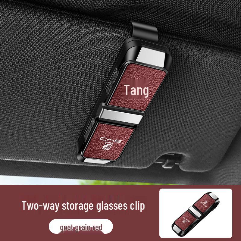 BYD Tang Car Glasses Clip Storage for 26 Models - Premium Goat Grain Design by dmi Creative
BYD Tang Car Glasses Clip Storage for 26 Models - Premium Goat Grain Design by dmi Creative