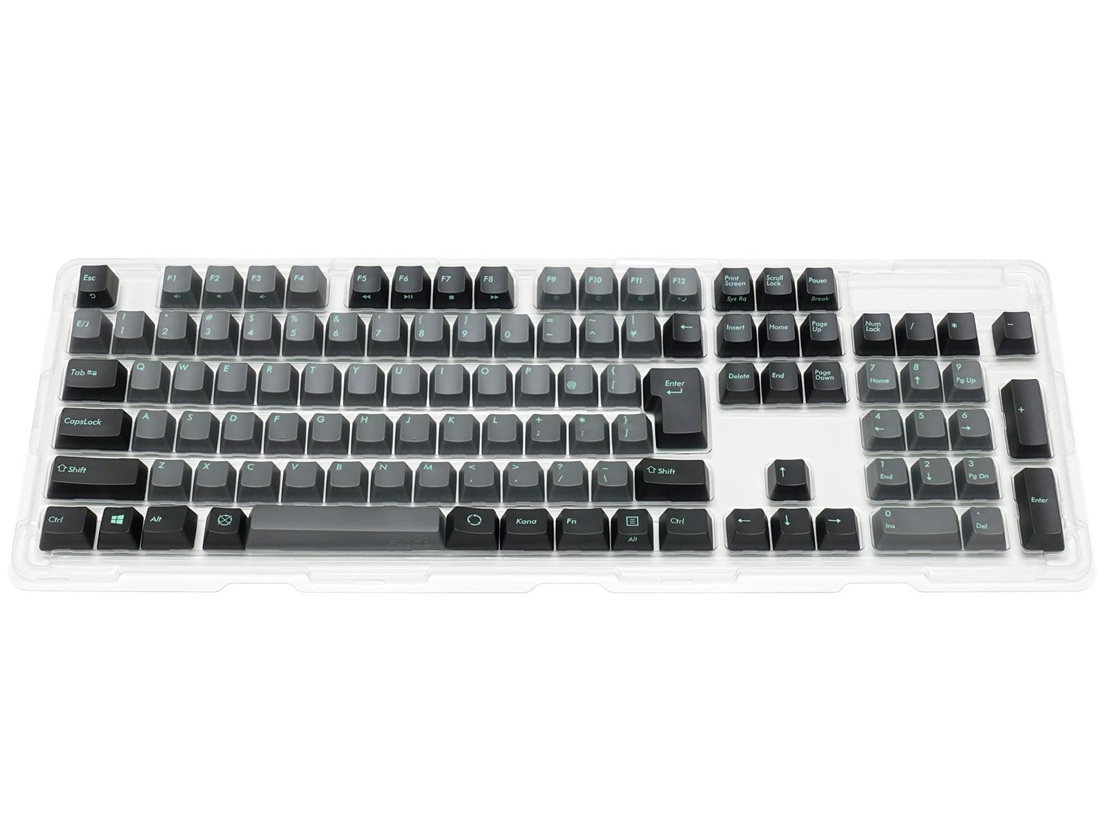 FILCO PBT Two-Tone Molded Keycap Set, ASAGI x Gray, Replacement for Majestouch, 108 Keys, Japanese Layout, No Kana, Includes Key Puller, FKCS108AGP2Z
FILCO PBT Two-Tone Molded Keycap Set, ASAGI x Gray, Replacement for Majestouch, 108 Keys, Japanese Layout, No Kana, Includes Key Puller, FKCS108AGP2Z