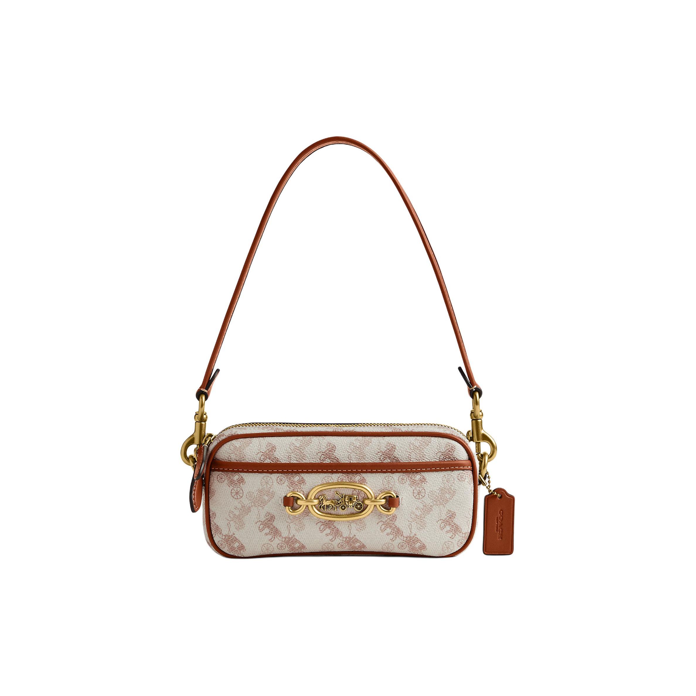 Coach White Horse & Carriage Print Leather Trim Mini Shoulder Bag for Daily Use Basic Set (Bag+Dust Bag)
Coach White Horse & Carriage Print Leather Trim Mini Shoulder Bag for Daily Use Basic Set (Bag+Dust Bag)