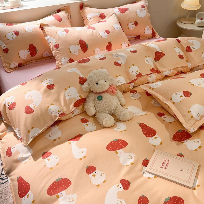 Kawaii Cartoon Bedding Set Kids Adult Full Queen Size Duvet Cover Flat Sheet Pillowcase No Filler Summer Fal Home Bed Linens Flat Bed Sheet&Twin 3pcs for 1m bed
Kawaii Cartoon Bedding Set Kids Adult Full Queen Size Duvet Cover Flat Sheet Pillowcase No Filler Summer Fal Home Bed Linens Flat Bed Sheet&Twin 3pcs for 1m bed